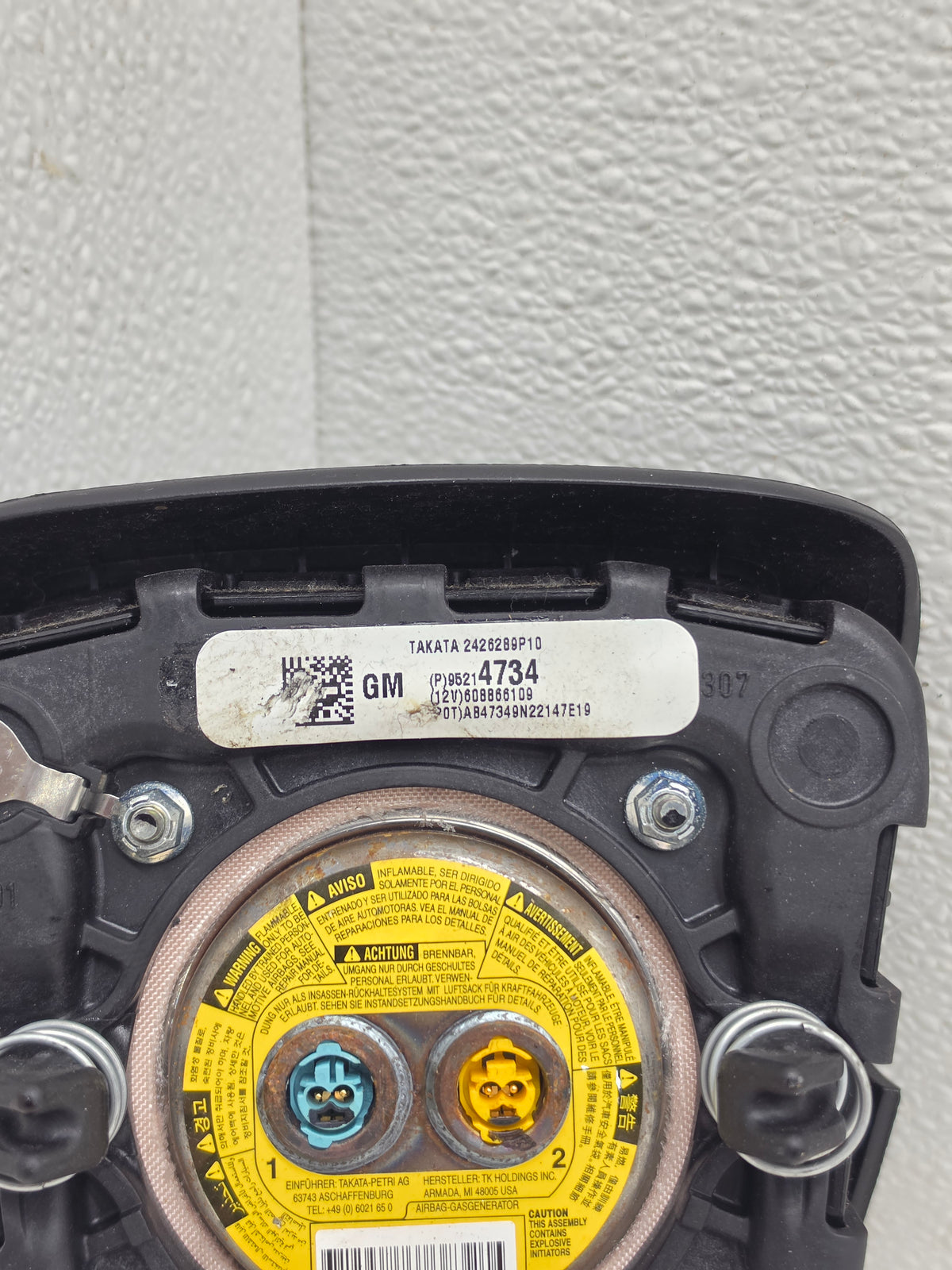 2011-2013 Chevrolet Cruze Driver Steering Wheel Airbag Module OEM